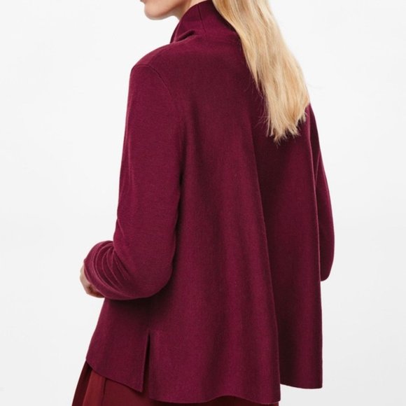 COS 100% Wool A-Line Milano Knit Jumper Sweater sz S - Picture 2 of 13